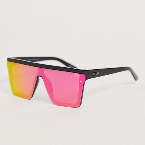 Quay hindsight square sunglasses